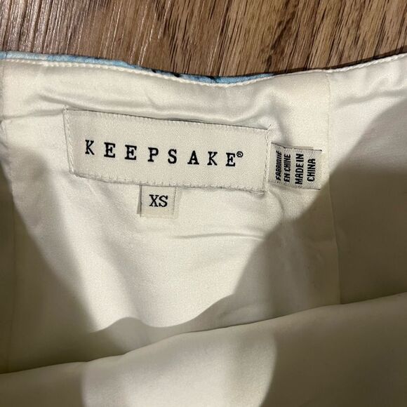 KEEPSAKE BETTER OFF ALONE SKIRT FROST PRINT - Picture 4 of 4